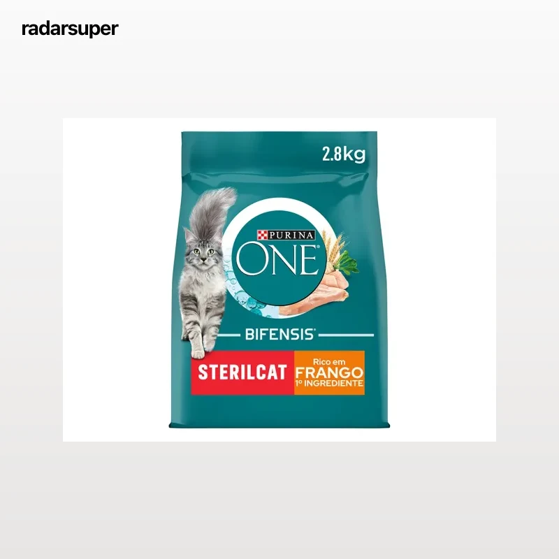 RAÇÃO PARA GATO PURINA ONE ESTERILIZADO COM FRANGO 2.8KG