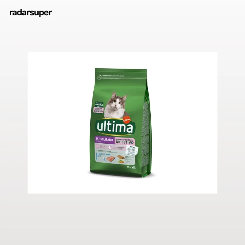 RAÇÃO PARA GATO ULTIMA ESTERILIZADO SENSIBLE 1.5KG