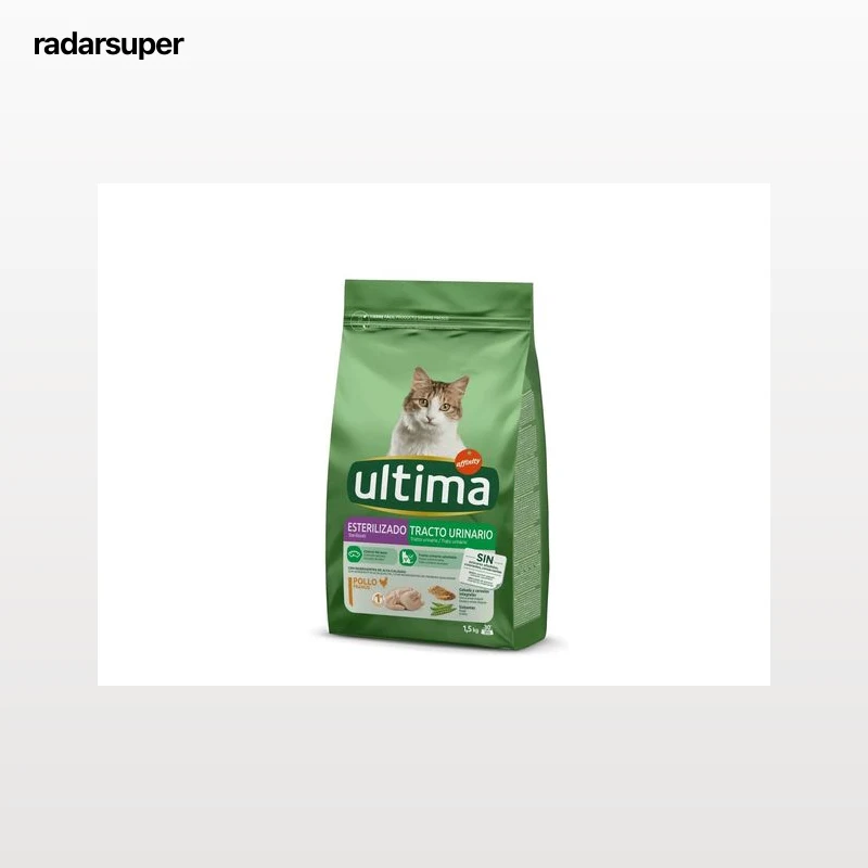 RAÇÃO PARA GATO ULTIMA ESTERILIZADO TRATO URINÁRIO COM FRANGO 1.5KG