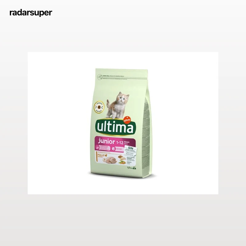 RAÇÃO PARA GATO ULTIMA JÚNIOR COM FRANGO 1.5KG