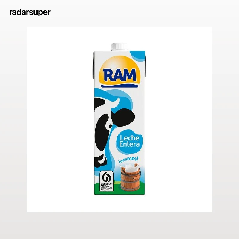 RAM Leche entera de vaca 1 l.