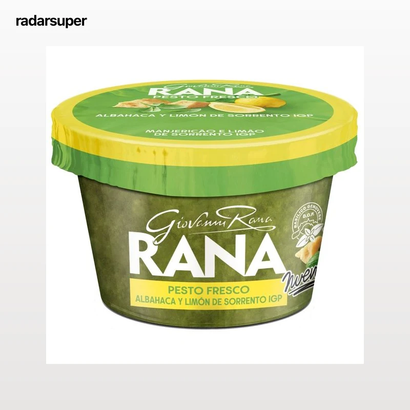 RANA Pesto fresco con albahaca y limón de Sorrento I.G.P. 130 g.