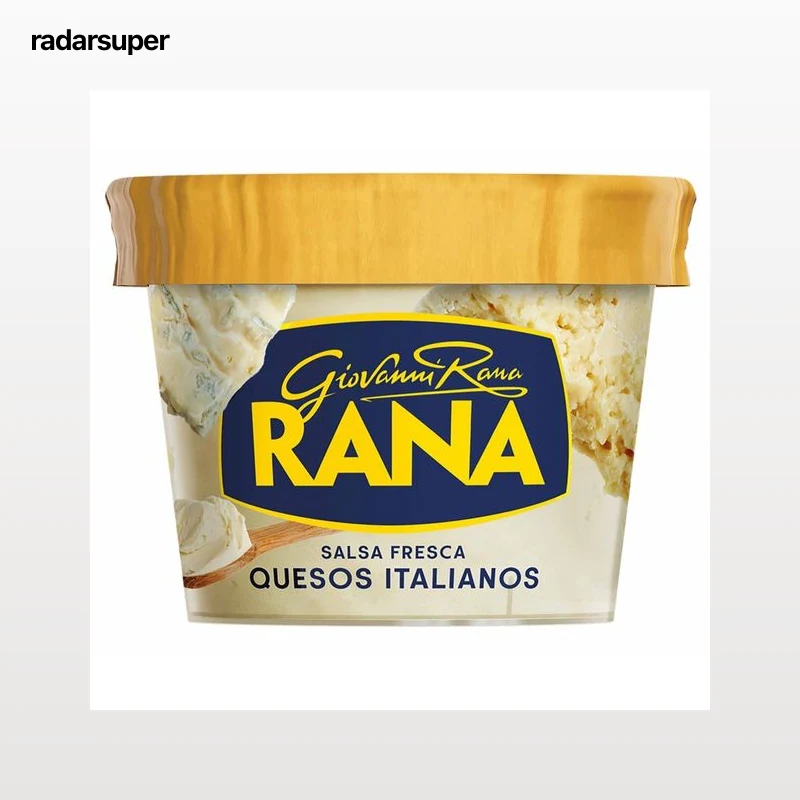 RANA Salsa fresca de quesos italianos, elaborada con ingredientes 100% naturales RANA 180 g.