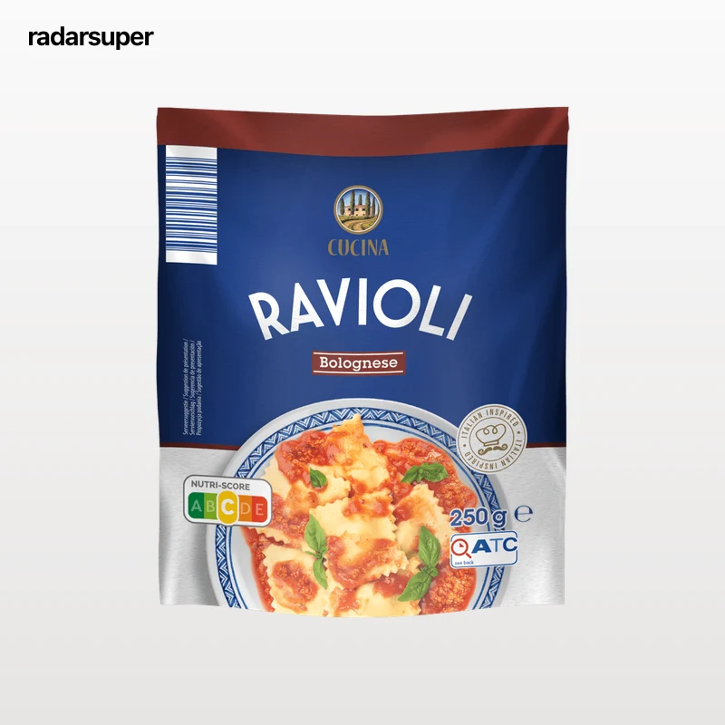 Ravioli bolognesa