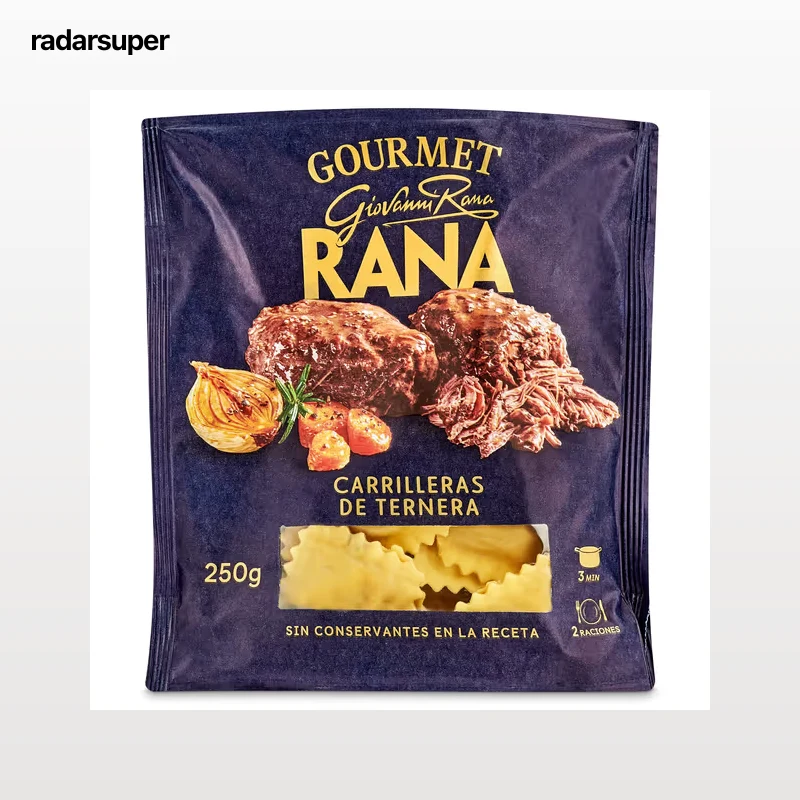 Ravioli de carrilleras de ternera Rana 250 g