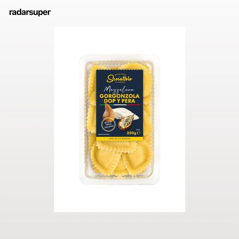 Ravioli con gorgonzola dop y pera Scoiattolo 250g