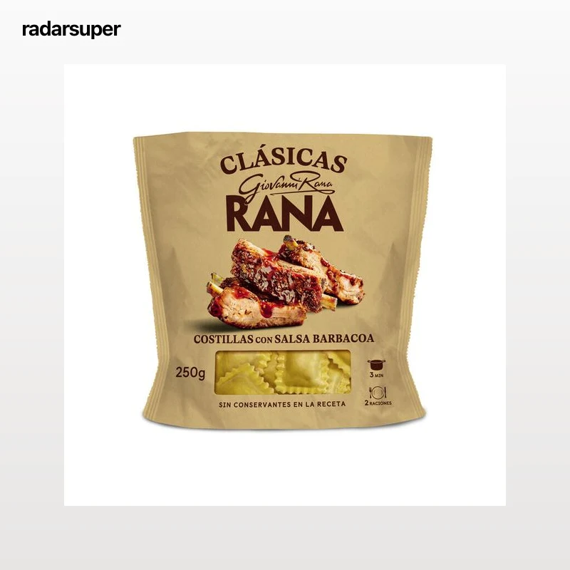 Ravioli Rana 250g costillas con salsa barbacoa