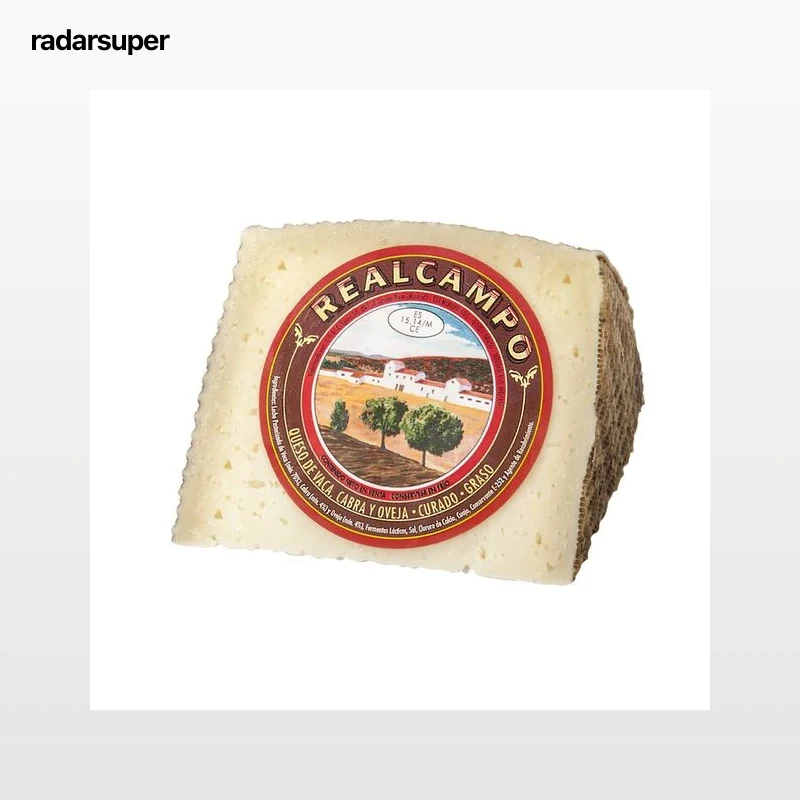 REALCAMPO Queso mezcla curado, cuña.