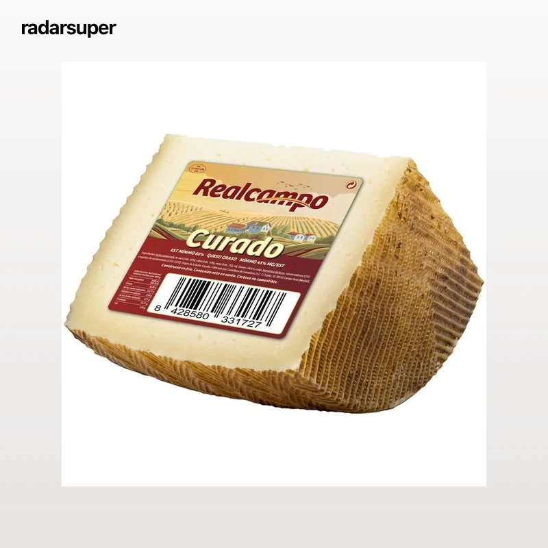 REALCAMPO Queso de mezcla curado cuña  400g