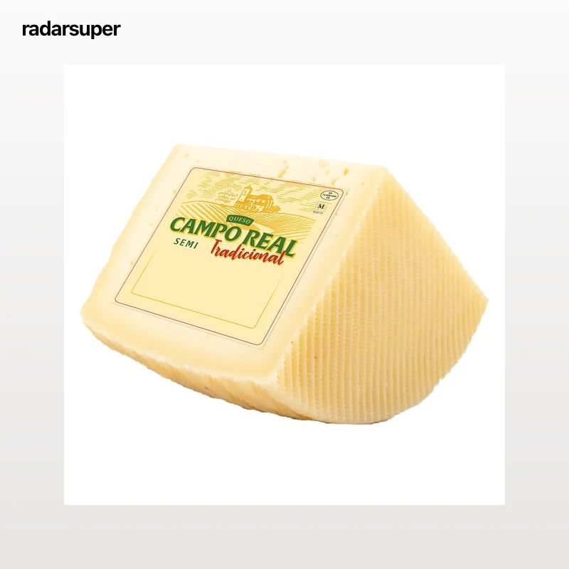 REALCAMPO Queso mezcla semicurado, cuña.
