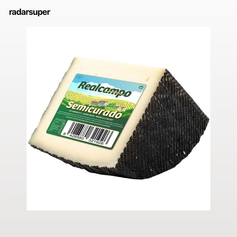 REALCAMPO Queso mezcla semicurado REALCAMPO cuña 400 gr.