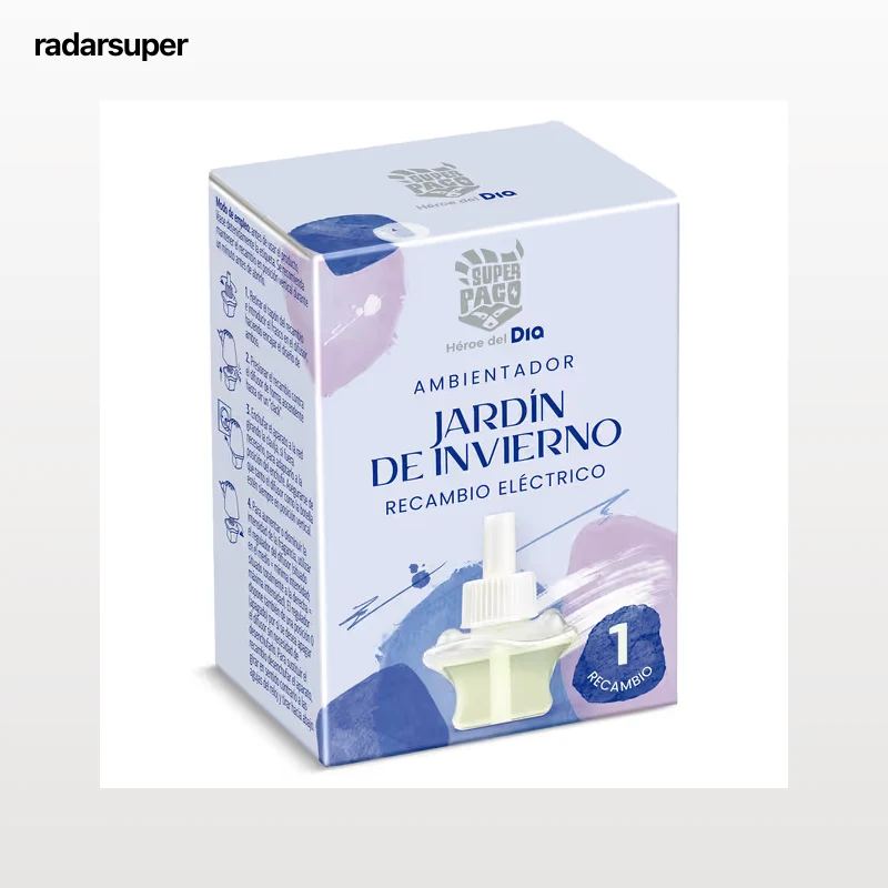 Recambio ambientador eléctrico jardín de invierno Dia Super Paco 1 unidad