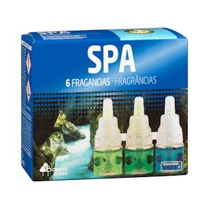 Recambio ambientador eléctrico Spa 6 fragancias