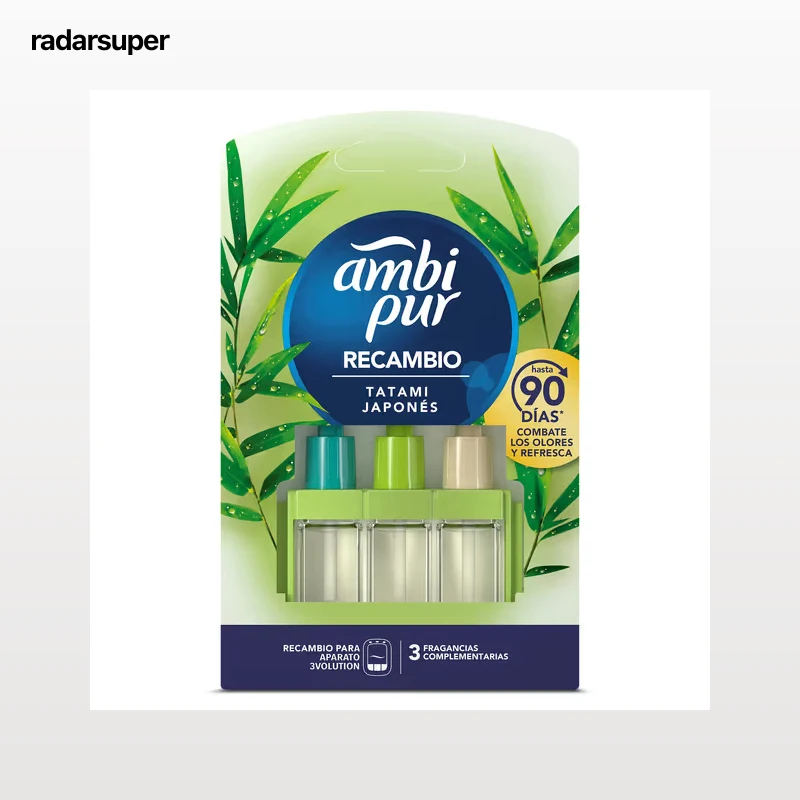 Recambio ambientador eléctrico tatami japonés Ambipur 1 unidad