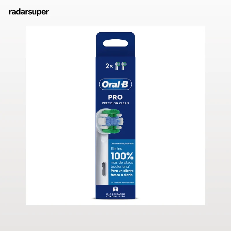Recambio cabezal precisión para cepillo de dientes Oral-B 2 unidades