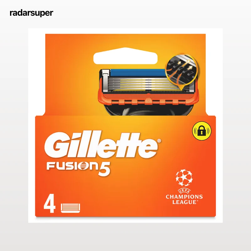 Recambio maquinilla de afeitar fusion5 Gillette 4 unidades
