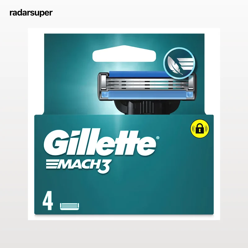 Recambio maquinilla de afeitar Gillete Mach 3 4 unidades