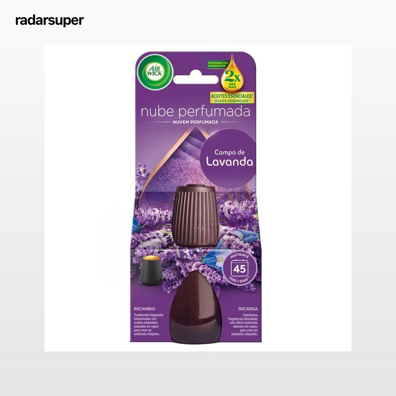 Recambio nube perfumada campo de lavanda Air Wick 20ml