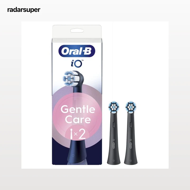 Recambios de cabezal Oral-B Series iO Gentle Care Negro 2 unidades
