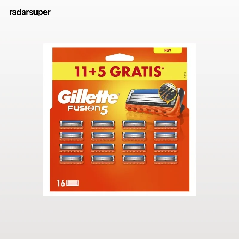 Recambios fusion5 Gillette 11 ud.