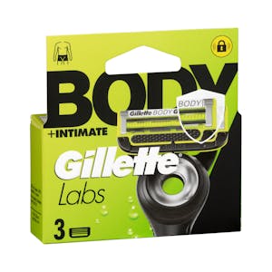 Recambios maquinilla de afeitar Gillette Labs Body + Intimate