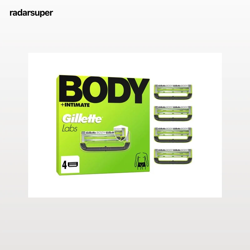 RECARGA 4UN GILLETTE LABS BODY RECARGA 4UN