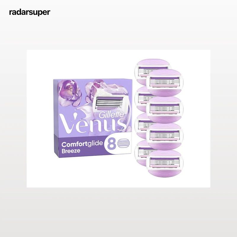 RECARGA DE LÂMINAS COMFORTGLIDE BREEZE VENUS 8 UN