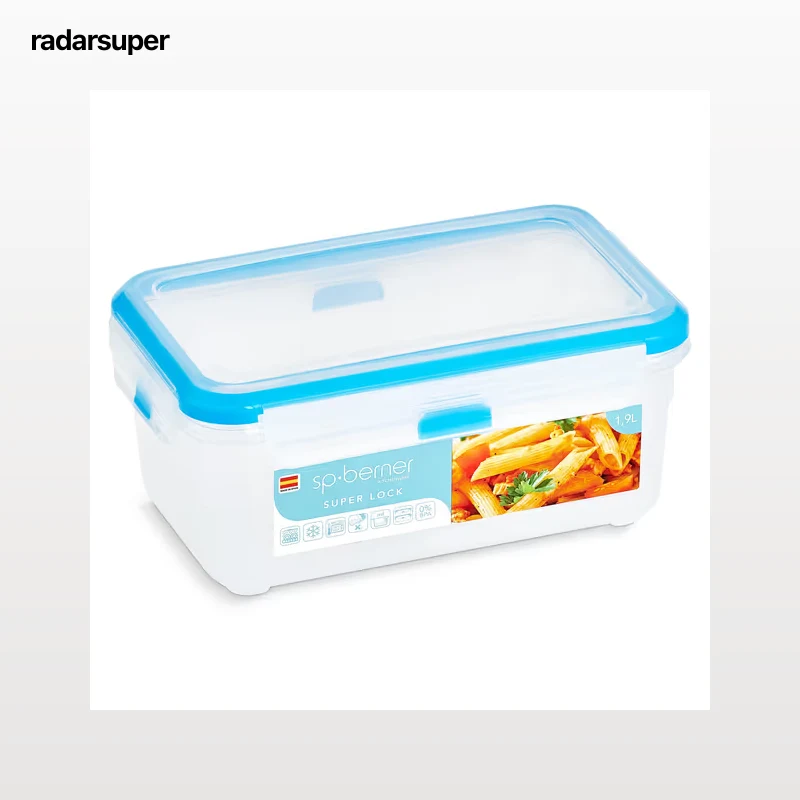 Recipiente hermético de plástico 1,9 L Conservers 1 unidad