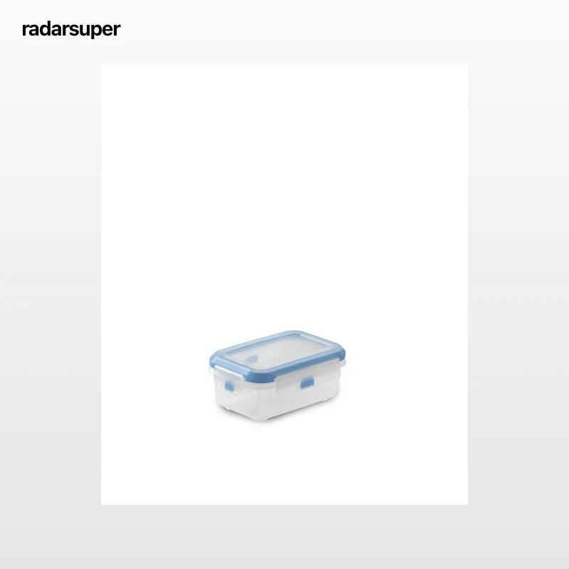 Recipiente hermético de plástico Sp-Berner 680 ml Rectangular