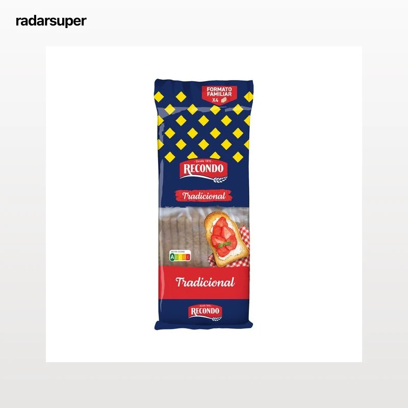 RECONDO Pan tostado tradicional 60 uds 540 g.