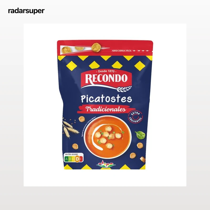 RECONDO Picatostes tradicionales, extra crujientes 80 g.