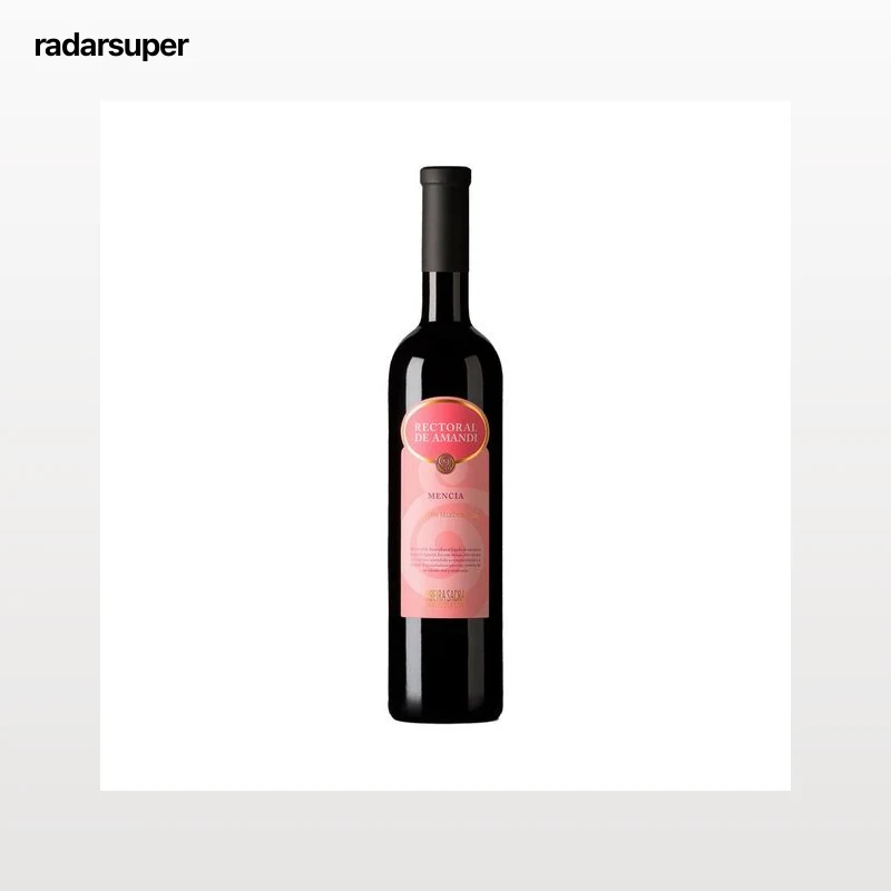 RECTORAL DE AMANDI  Vino tinto con D.O. Ribeira Sacra botella 75 cl.