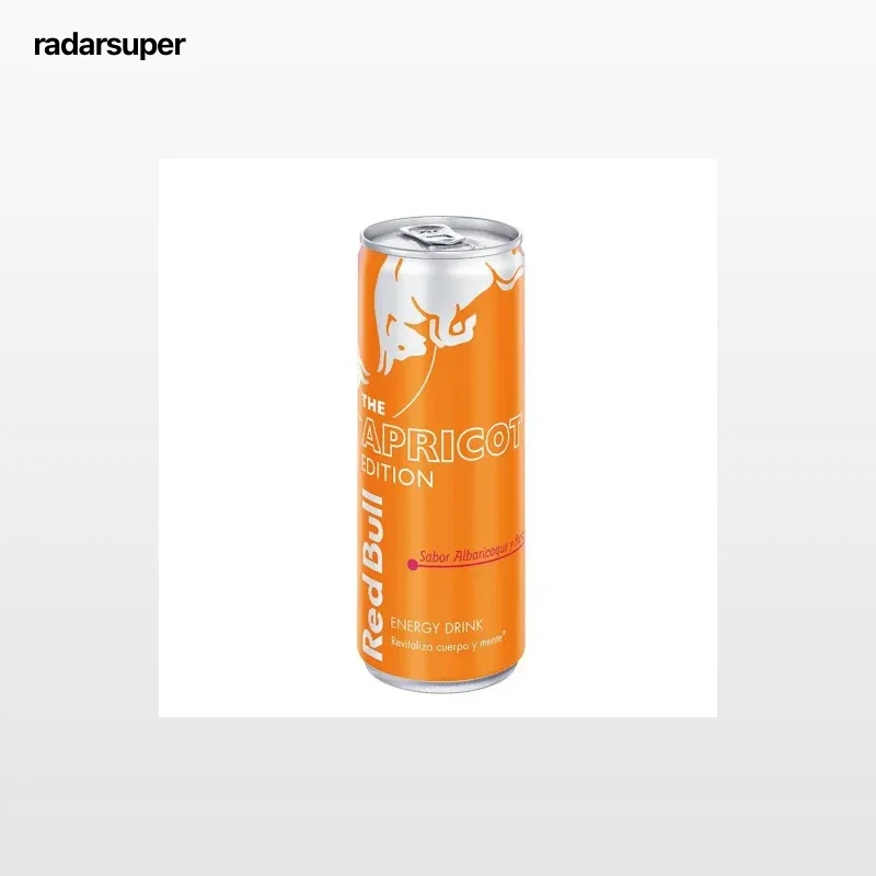 Red Bull Bebida Energética albaricoque y fresa lata 25 cl