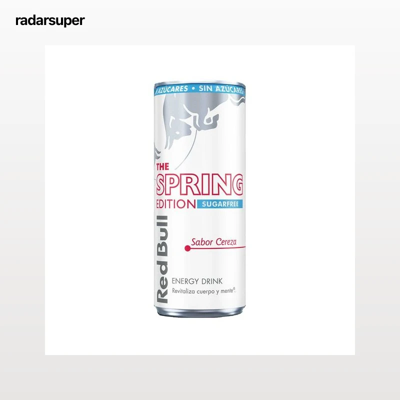 RED BULL Bebida energética de cereza 250 ml.