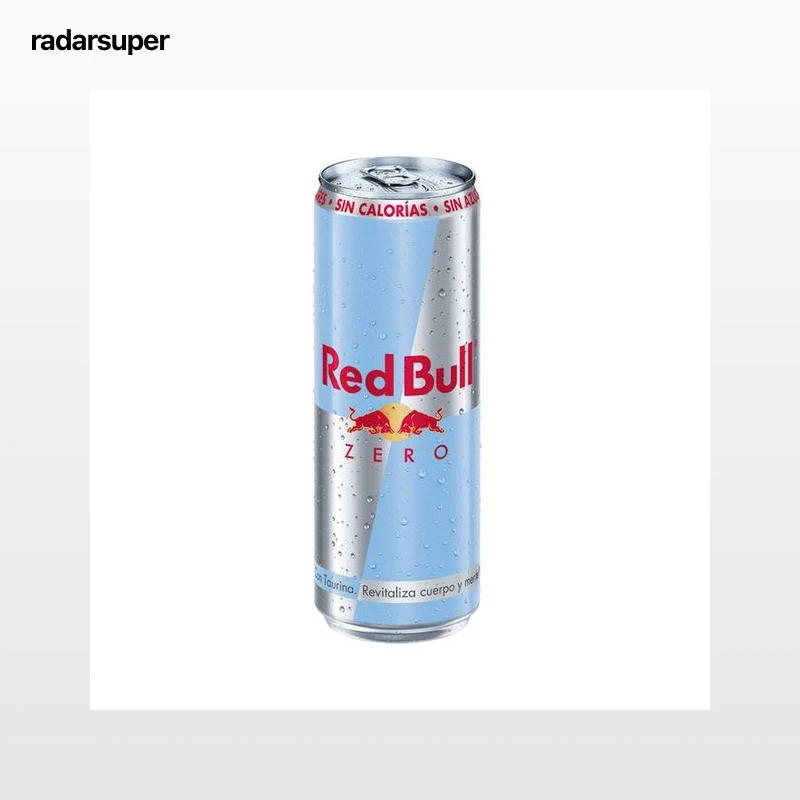 RED BULL Bebida energética zero 355 ml.