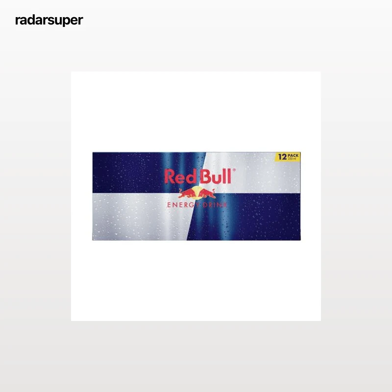 Red Bull Regular Bebida Energética pack 12 latas 25 cl.