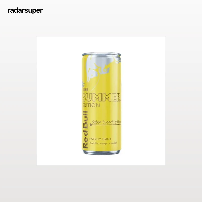 Red Bull Summer Edition Bebida Energética sabor sudachi lime lata 25 cl.