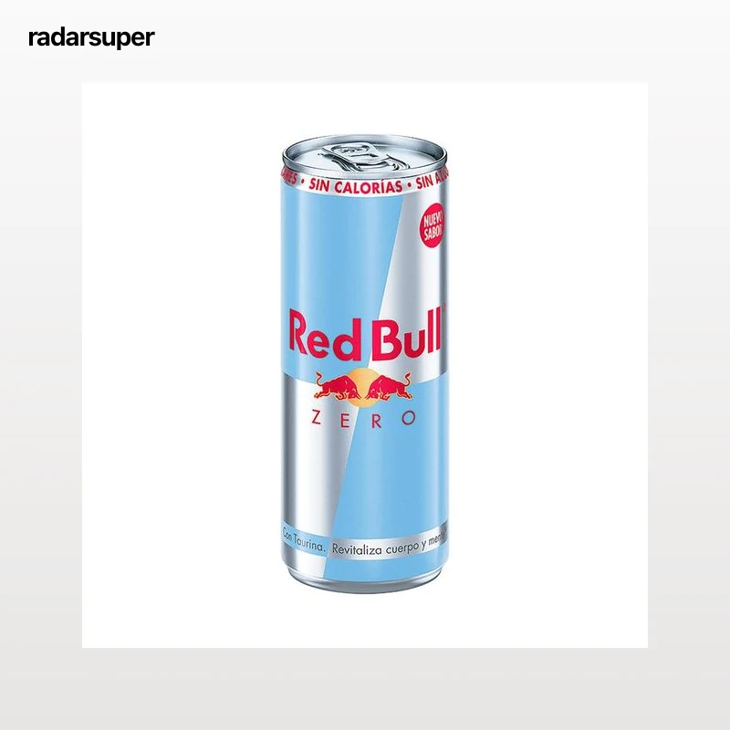 RED BULL ZERO  Bebida energética lata 250 ml.