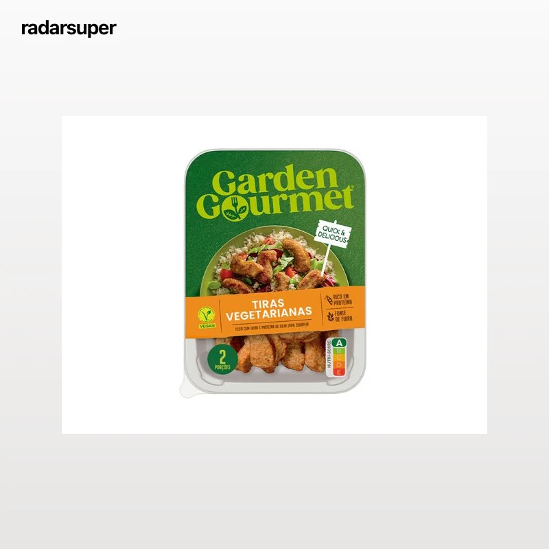REFEIÇÃO GARDEN GOURMET TIRAS VEGETARIANAS BRASEADAS 175G