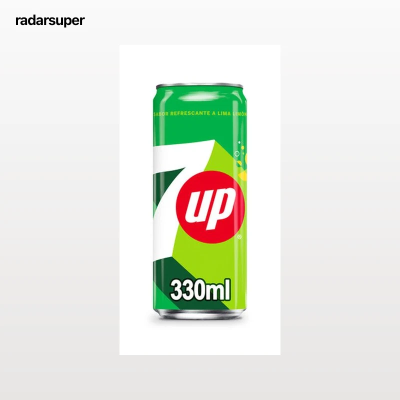 Refresco 7Up lima-limón 7Up lata 33cl