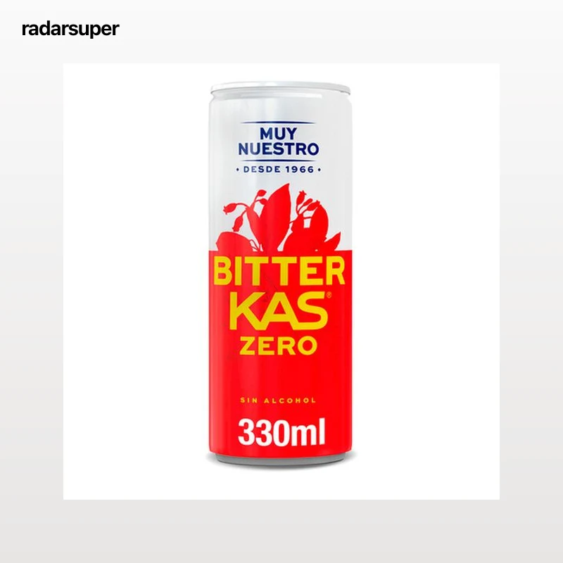 Refresco Bitter Kas Zero. 33cl
