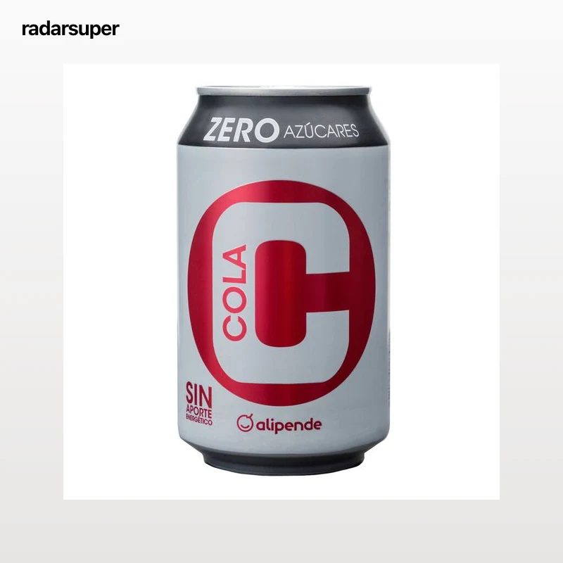 Refresco cola Alipende lata 33cl zero