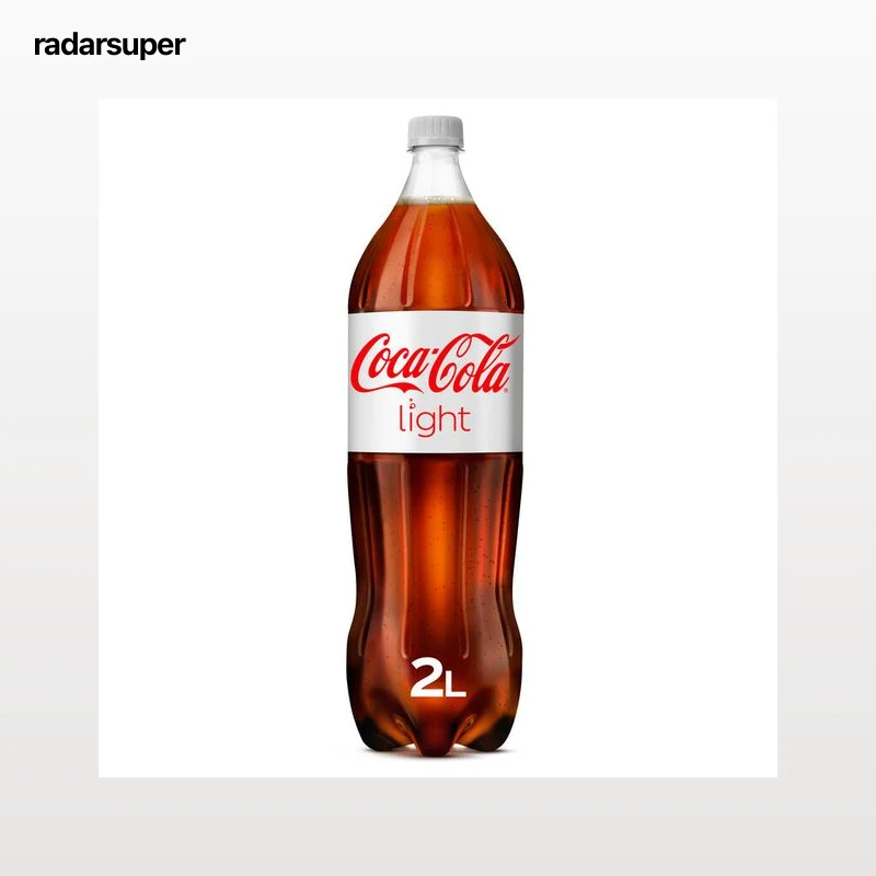 Refresco cola Coca-Cola botella 2l light