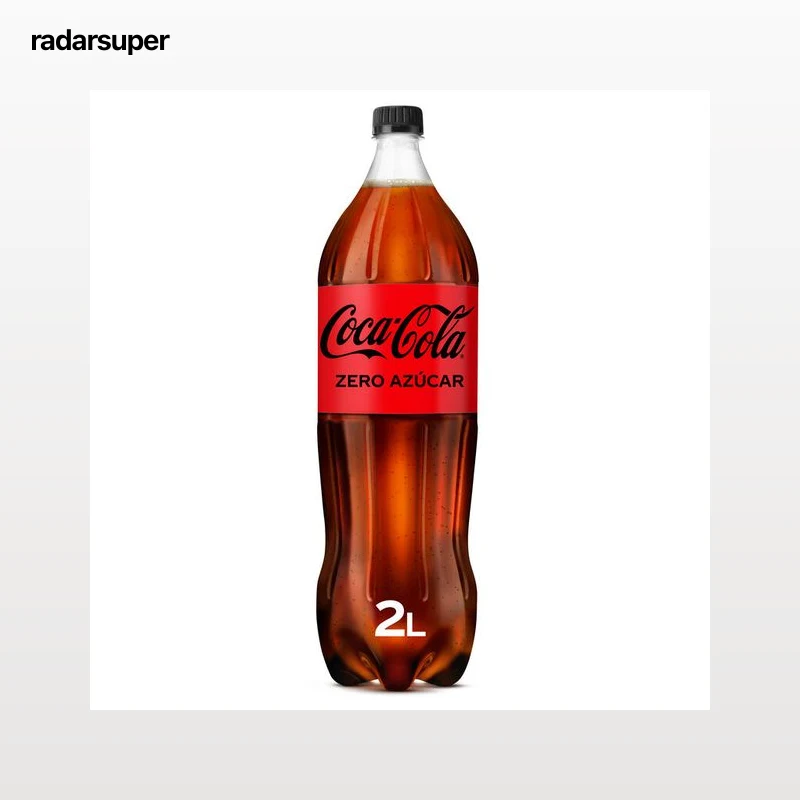 Refresco cola Coca-Cola botella 2l zero azúcar