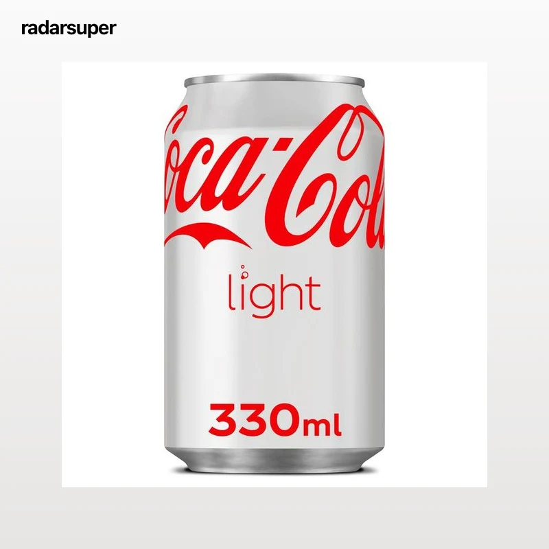 Refresco cola Coca-Cola lata 33cl light