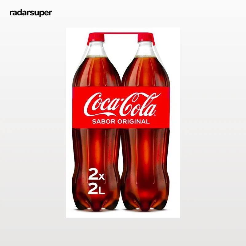 Refresco cola Coca-Cola Sabor Original 2l pack 2 botella