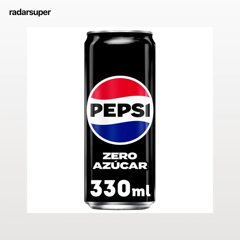 Refresco cola Pepsi zero lata 33cl
