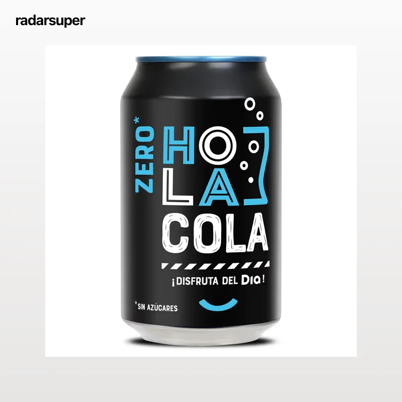 Refresco de cola zero Dia Hola Cola 330 ml