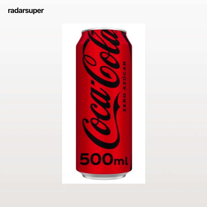 Refresco de cola zero azúcar Coca-Cola lata 50cl