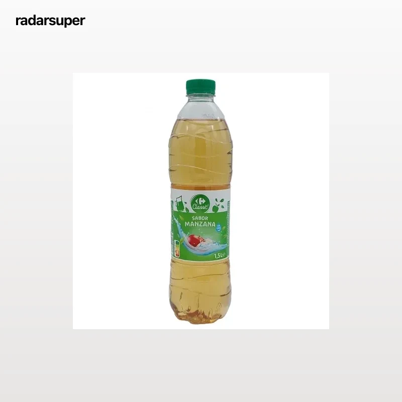 Refresco de manzana Carrefour Classic botella 1,5 l.